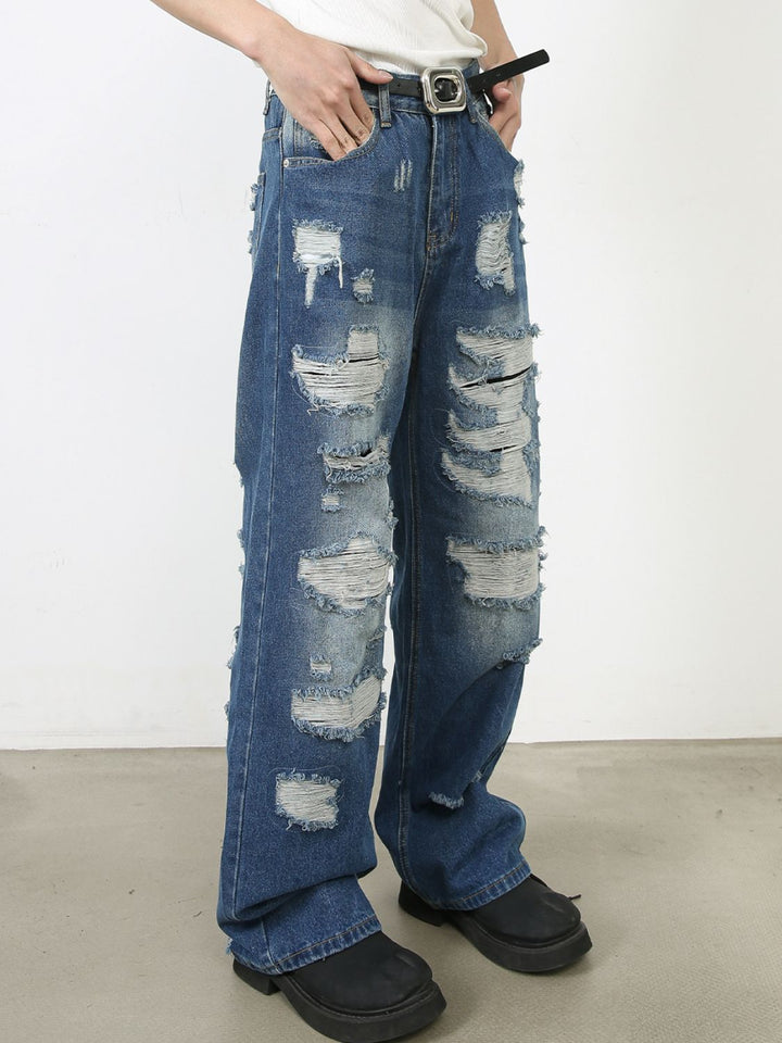 Levoire | Superbes Jeans Délavés Avec Poches