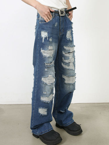 Levoire | Superbes Jeans Délavés Avec Poches