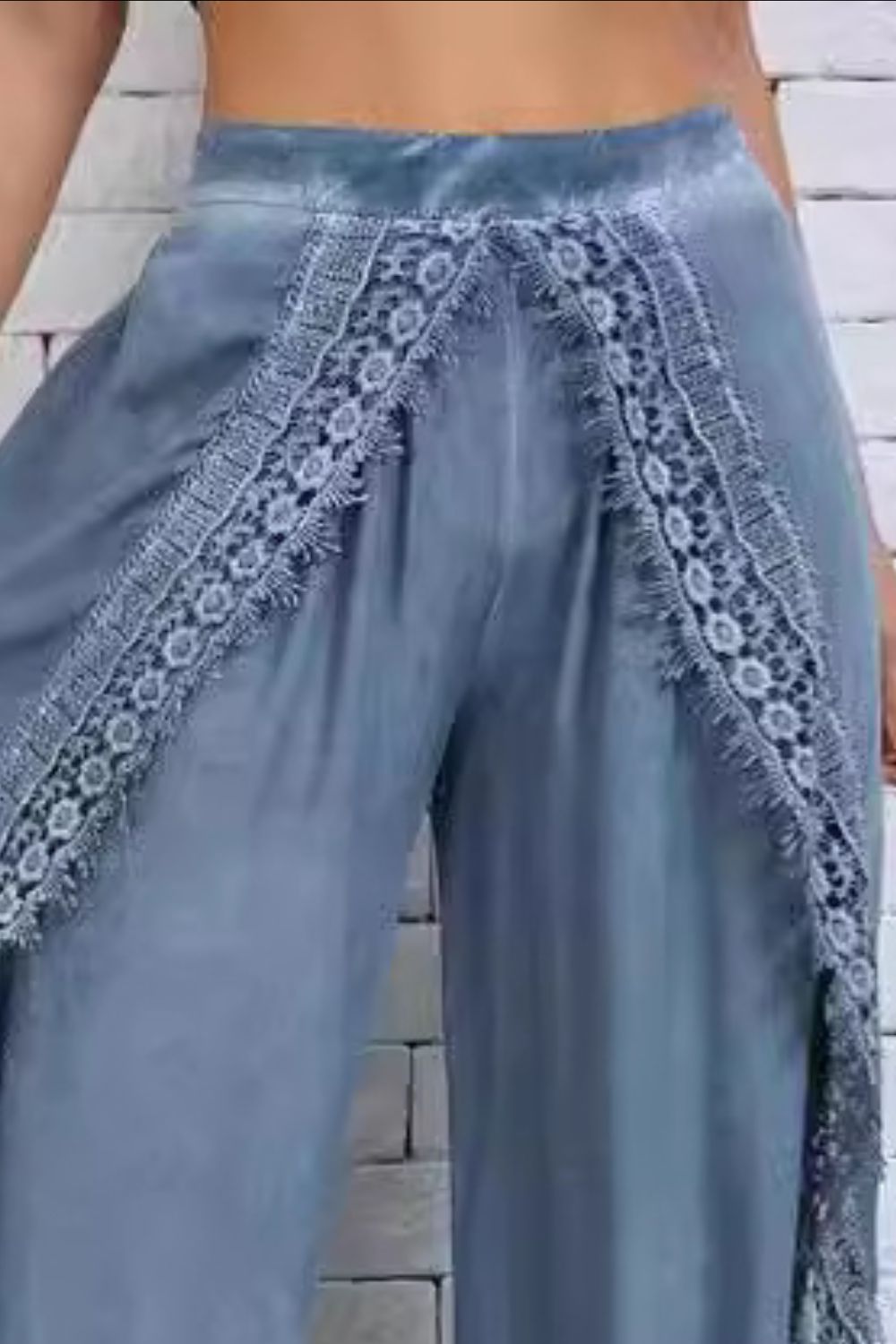 Levoire | Jeans Croisés Large Avec Poches
