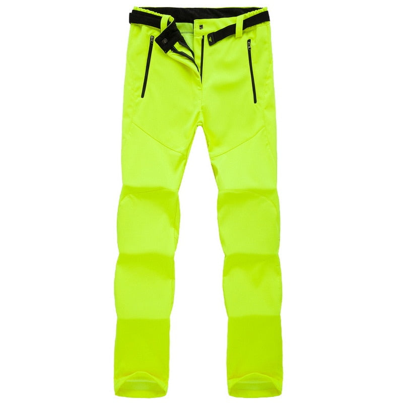 Levoire | Pantalons de randonnée imperméables Jaune néon