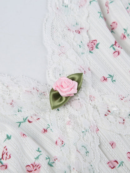 Levoire | Profond V-Cou Pyjama Combinaison Mince