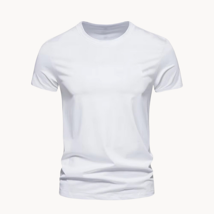 Levoire | Classique Crew 4 Paquet Premium Confort Et Parfaite Coupe Blanc