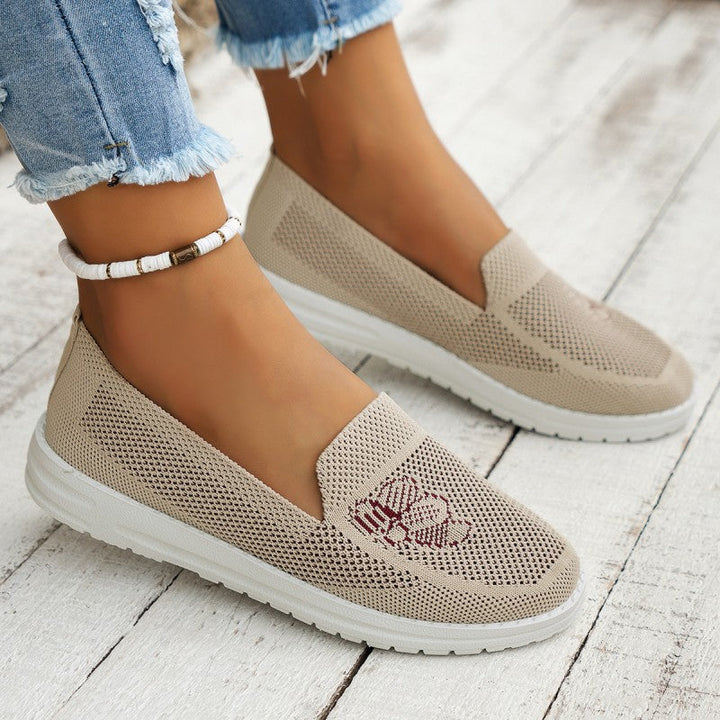 Levoire | Chaussures Slip On Respirantes Relaxantes En Maille Pour Femmes