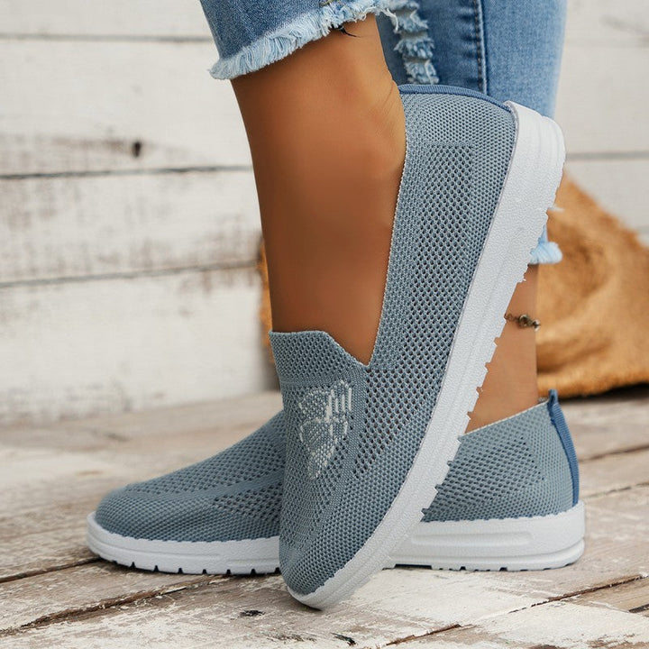 Levoire | Chaussures Slip On Respirantes Relaxantes En Maille Pour Femmes