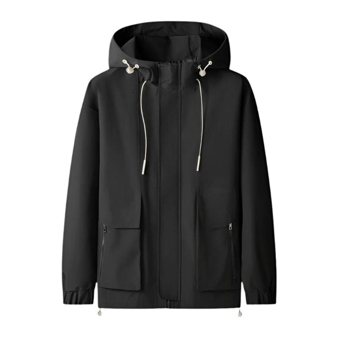 Levoire | Sweat-Shirt À Manches Longues Avec Poches Zippées Noir