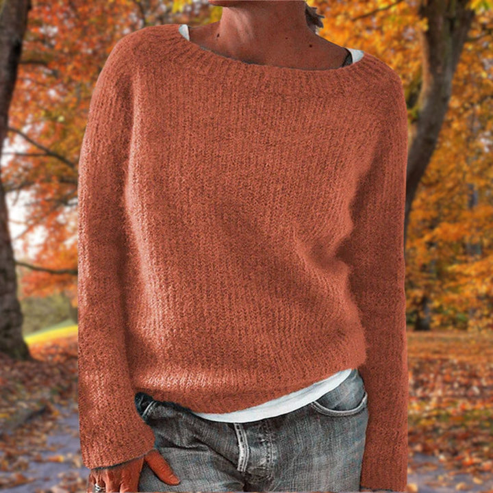 Levoire | Pull en laine classique Orange