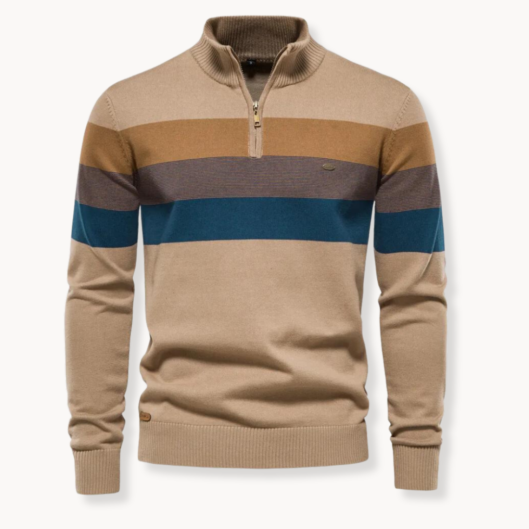 Levoire | Pull Pour Hommes Kaki