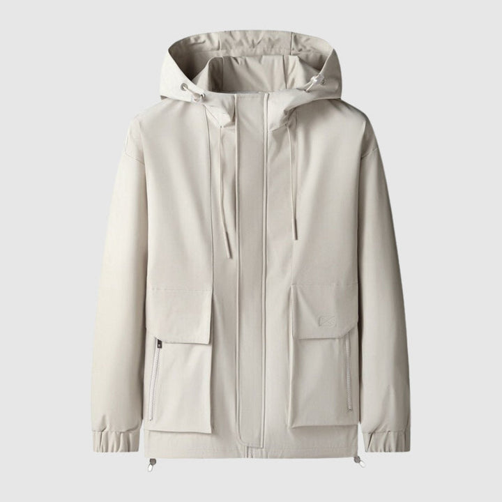 Levoire | Sweat-Shirt À Manches Longues Avec Poches Zippées Blanc