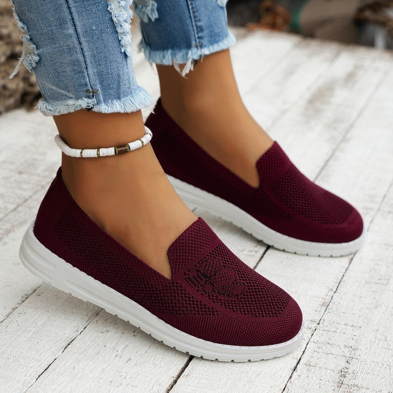 Levoire | Chaussures Slip On Respirantes Relaxantes En Maille Pour Femmes
