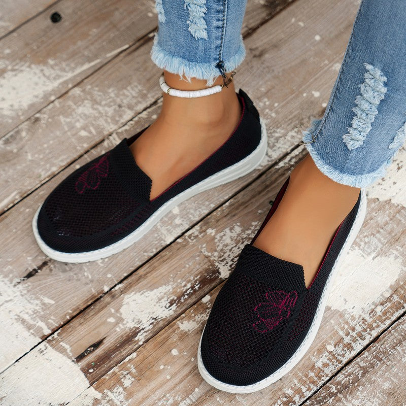 Levoire | Chaussures Slip On Respirantes Relaxantes En Maille Pour Femmes