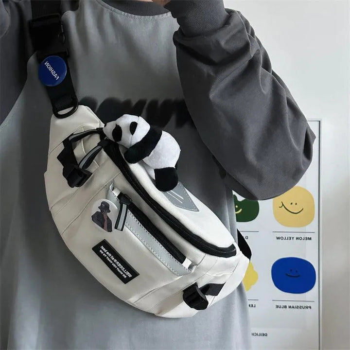Levoire | grand sac de sport à grande capacité Blanc avec cintre