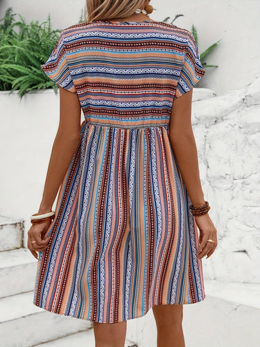 Levoire | Robe De Style Boho Rayée