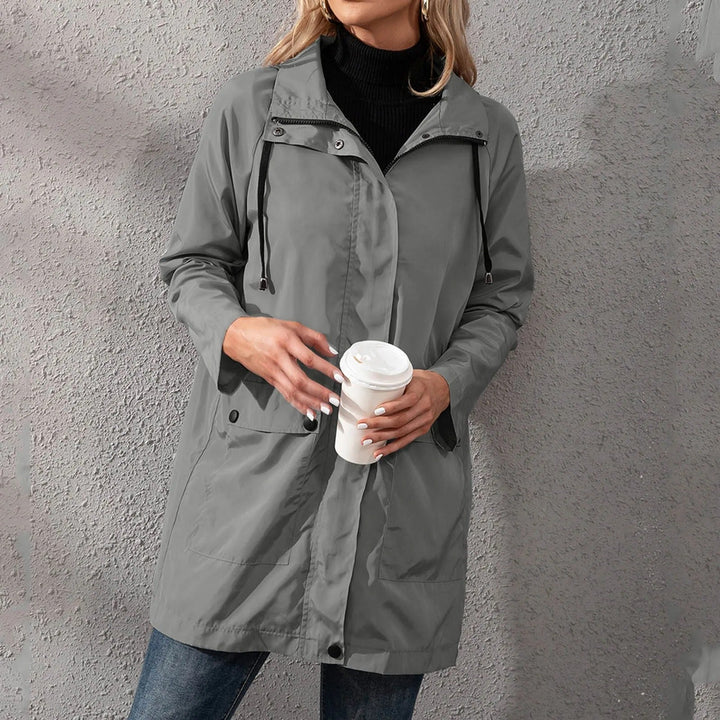 Levoire | Veste rembourrée denim Gris