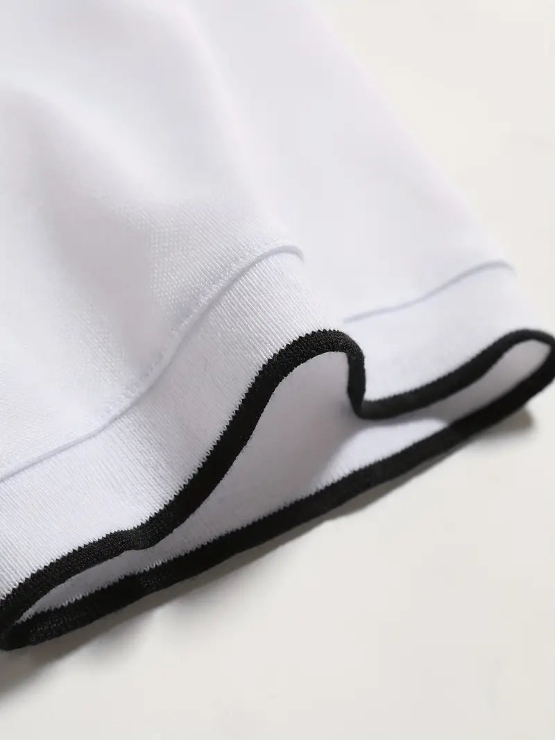 Levoire | T-Shirt Avec Motif De Rayures Rétro Verticales