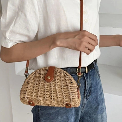 Levoire | Vintage En Paille Demi-Ronde