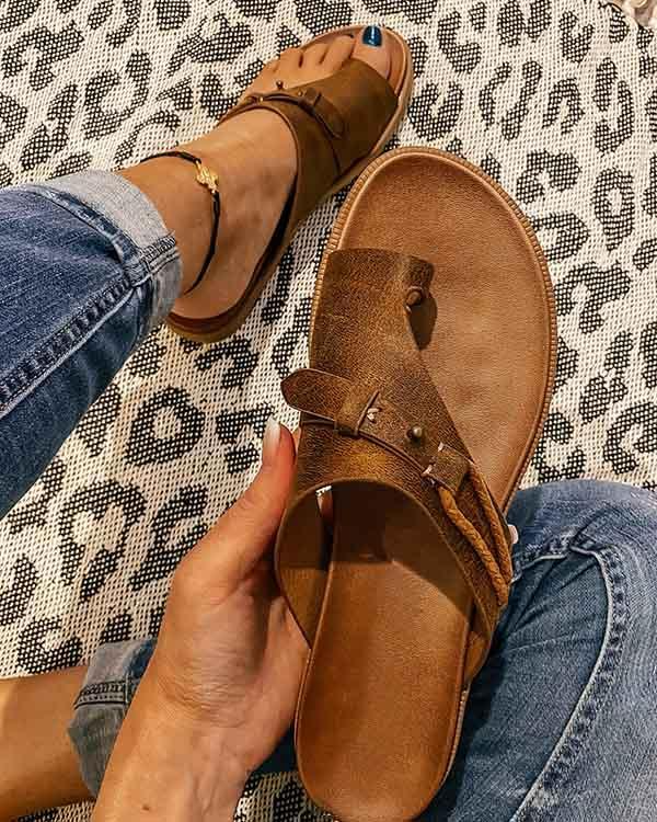 Levoire | Sandales Pour Femmes braun
