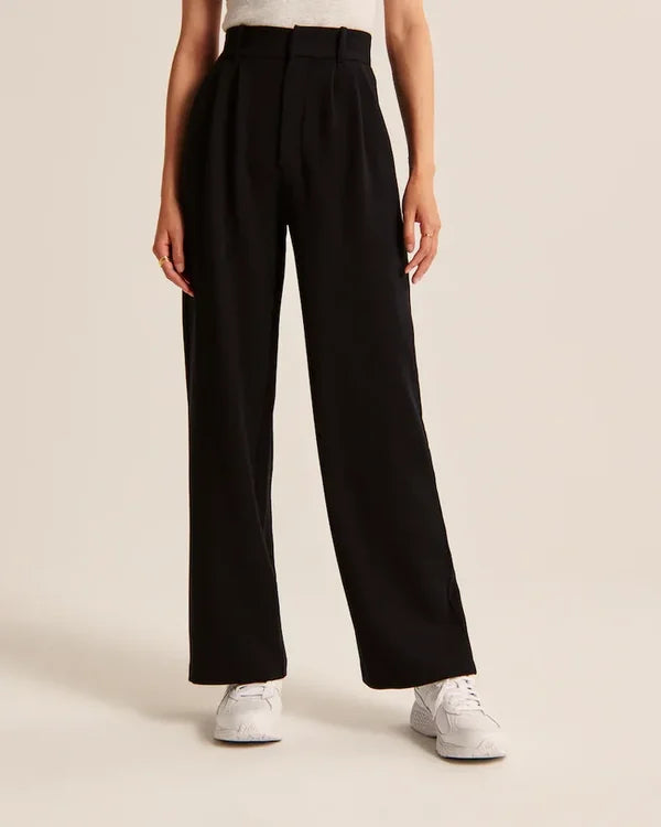 Levoire | Pantalons Larges Noir