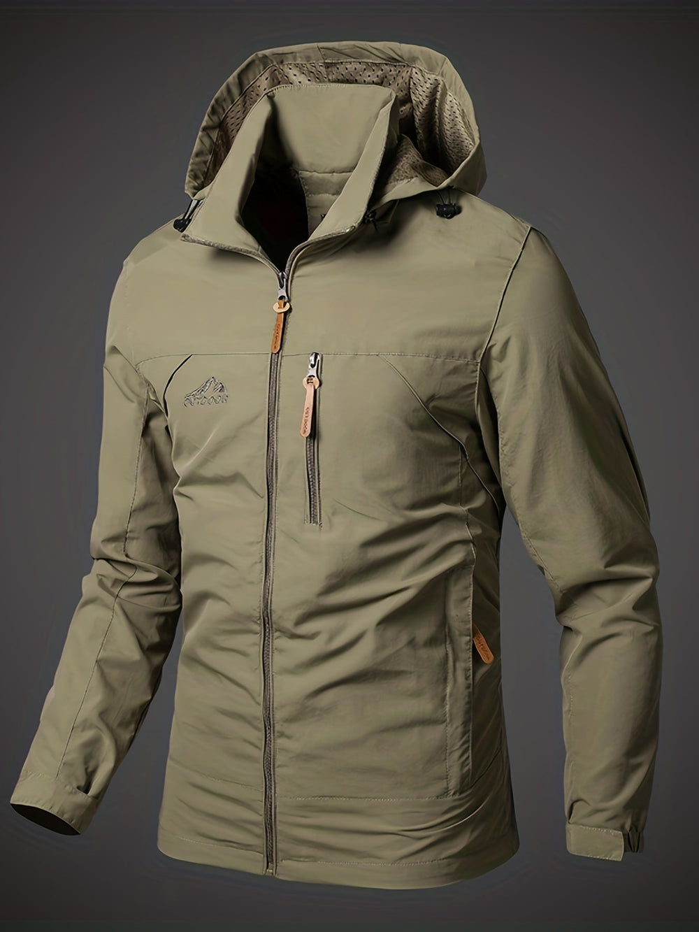 Levoire | Veste Softshell Imperméable Pour Hommes Avec Capuche