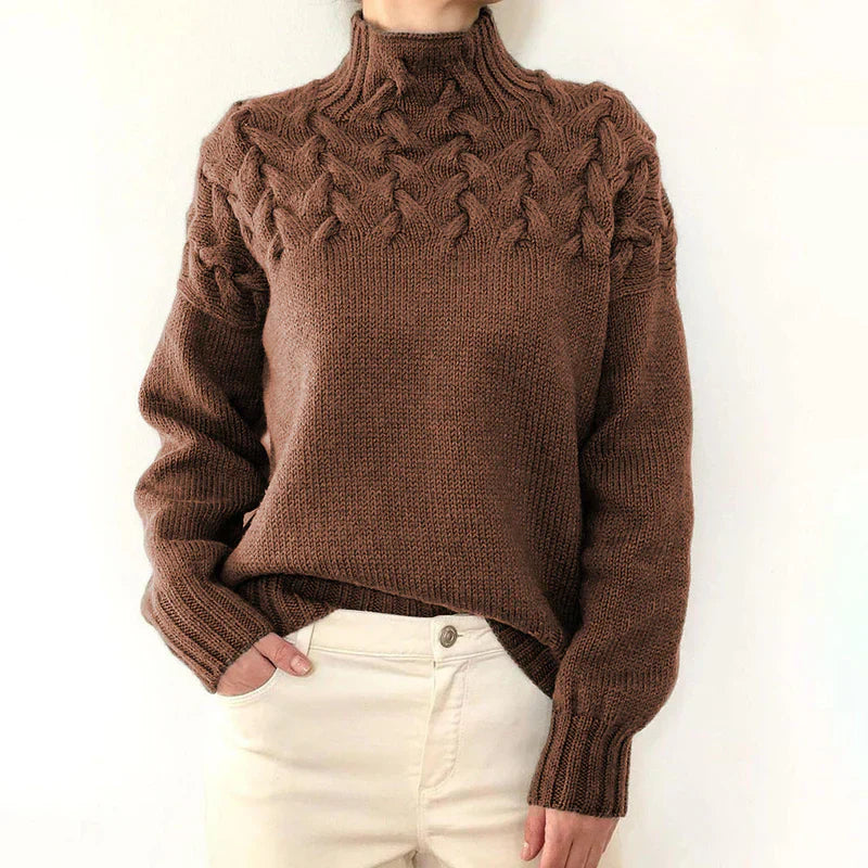 Levoire | Pull élégant pour tous les jours Braun