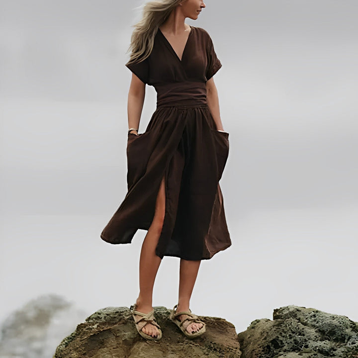 Levoire | Robe en lin élégante
