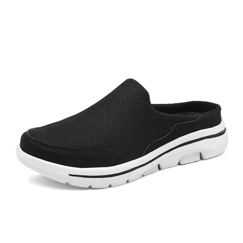 Levoire | Chaussures De Maison Respirantes Confortables Pour Hommes Noir