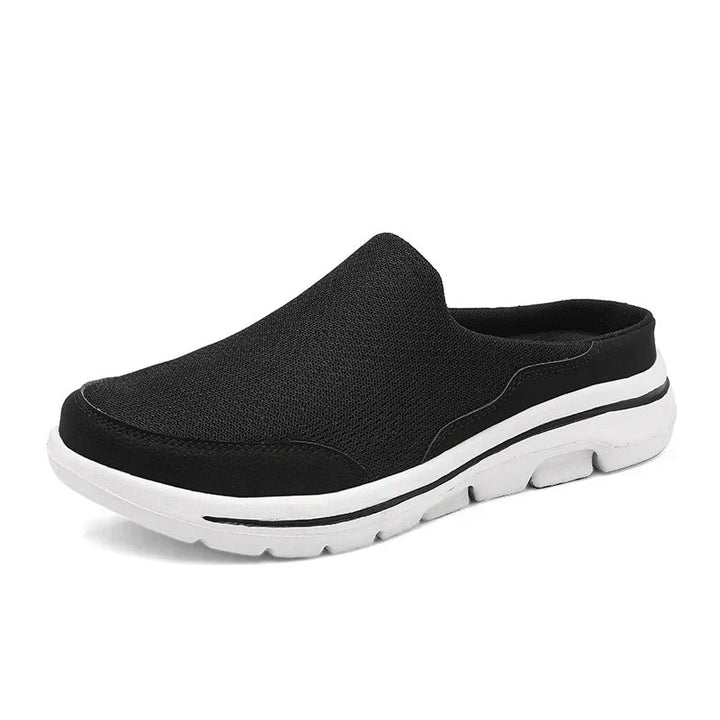 Levoire | Chaussures De Maison Respirantes Confortables Pour Hommes Noir