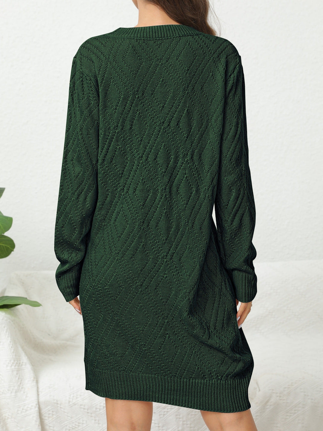 Levoire | Robe Col Rond Avec Cache-Peau