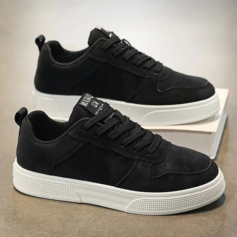 Levoire | Cuir De Mokka Chaussures Pour Hommes Noir