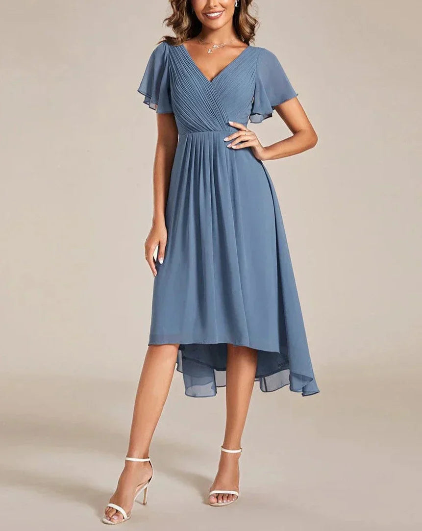Levoire | Beautiful Short-Sleeve Midi Dress