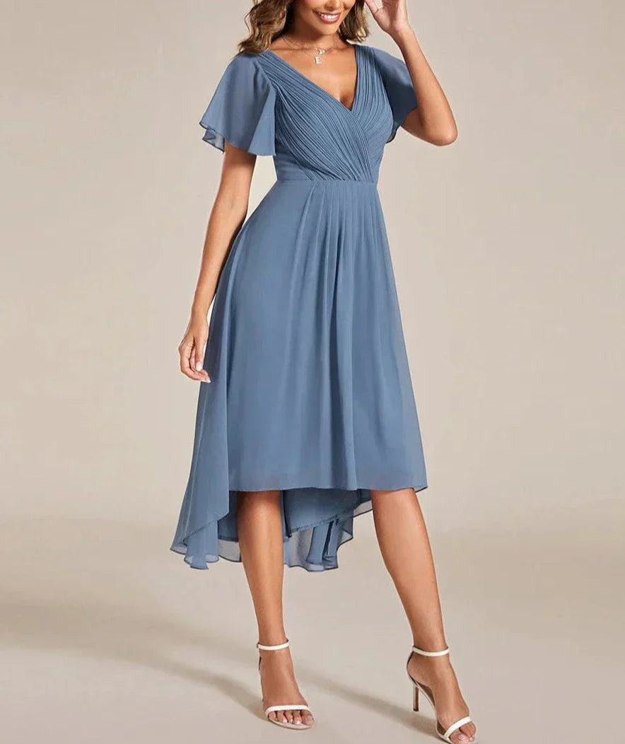 Levoire | Beautiful Short-Sleeve Midi Dress