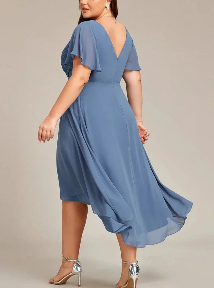 Levoire | Beautiful Short-Sleeve Midi Dress