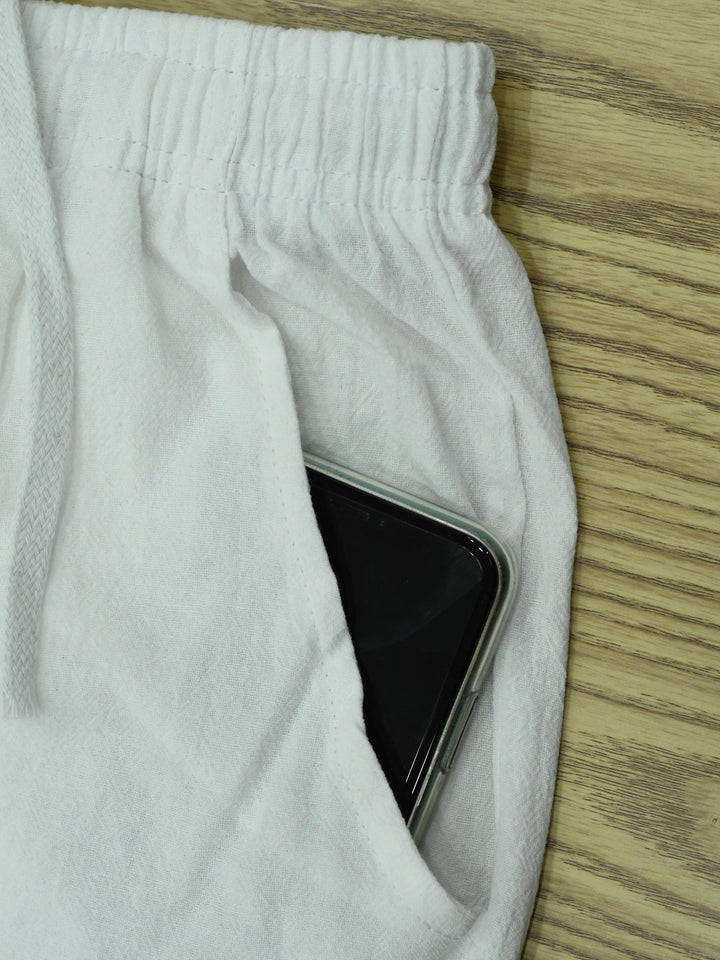 Levoire | Pantalons Décontractés Pour Hommes Avec Cordon De Serrage Et Poches