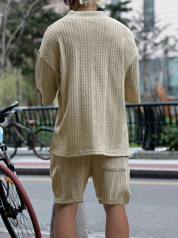 Levoire | Chemise Et Ensemble De Shorts Pour Hommes