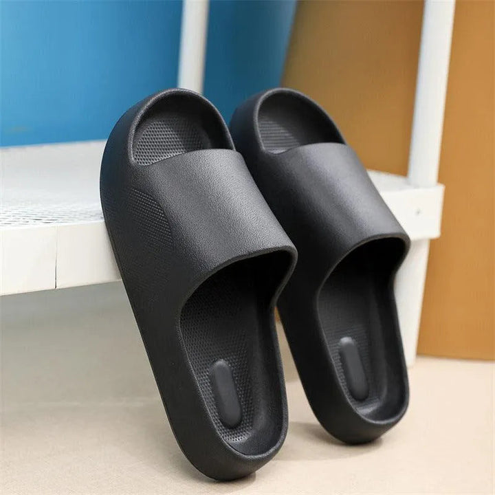 Levoire | Semelle légère antidérapante pour chaussures d'intérieur Noir