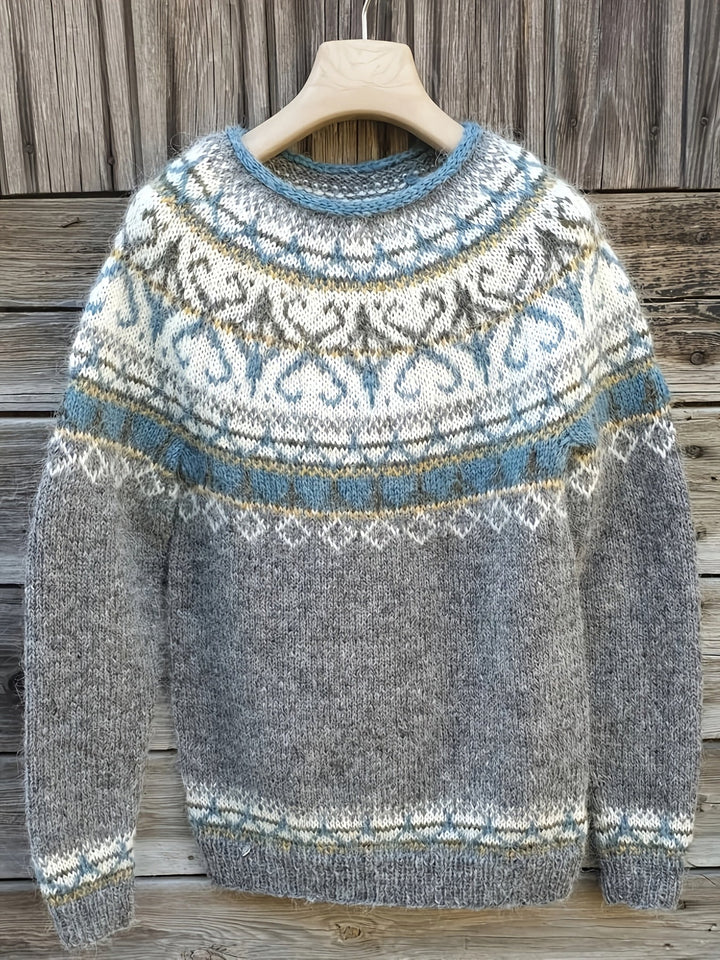 Levoire | Pull Nordique Élégant Et Chaleureux Pour L'Hiver Couleur mélangée