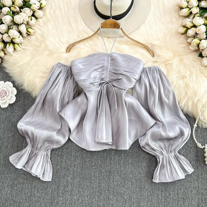 Levoire | Chemise Française Retro Puffihihn Gris Taille moyenne