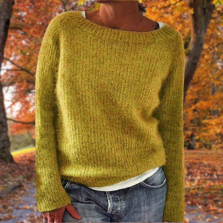 Levoire | Pull en laine classique Jaune