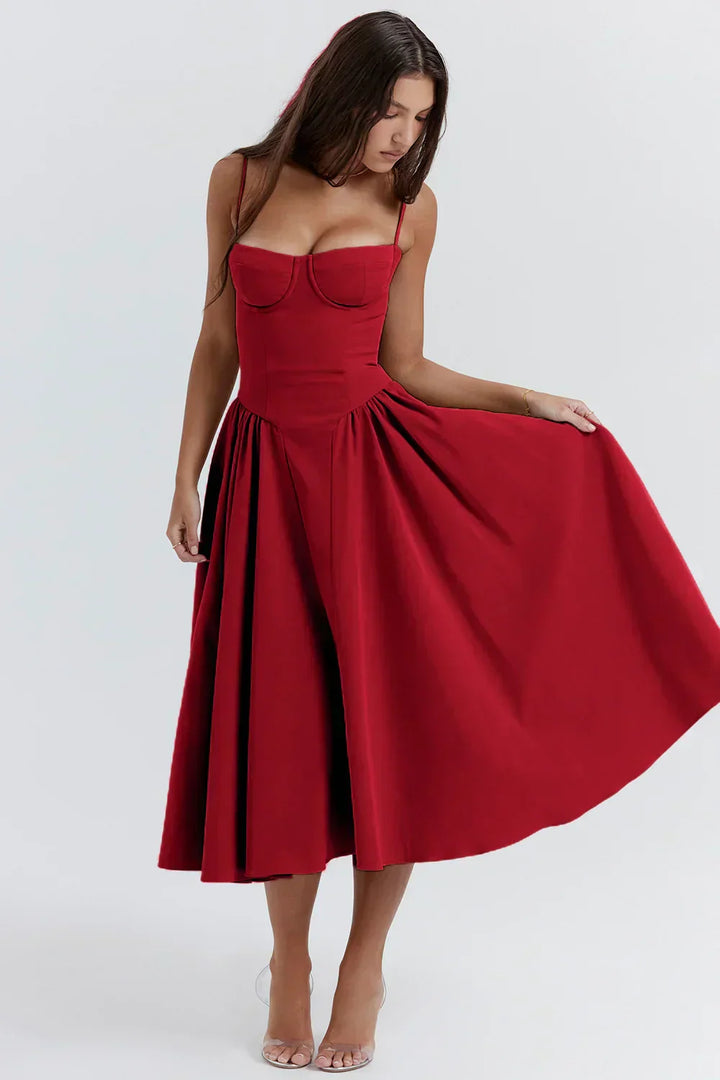 Levoire | Robe Avec Coupe Attractive Rot