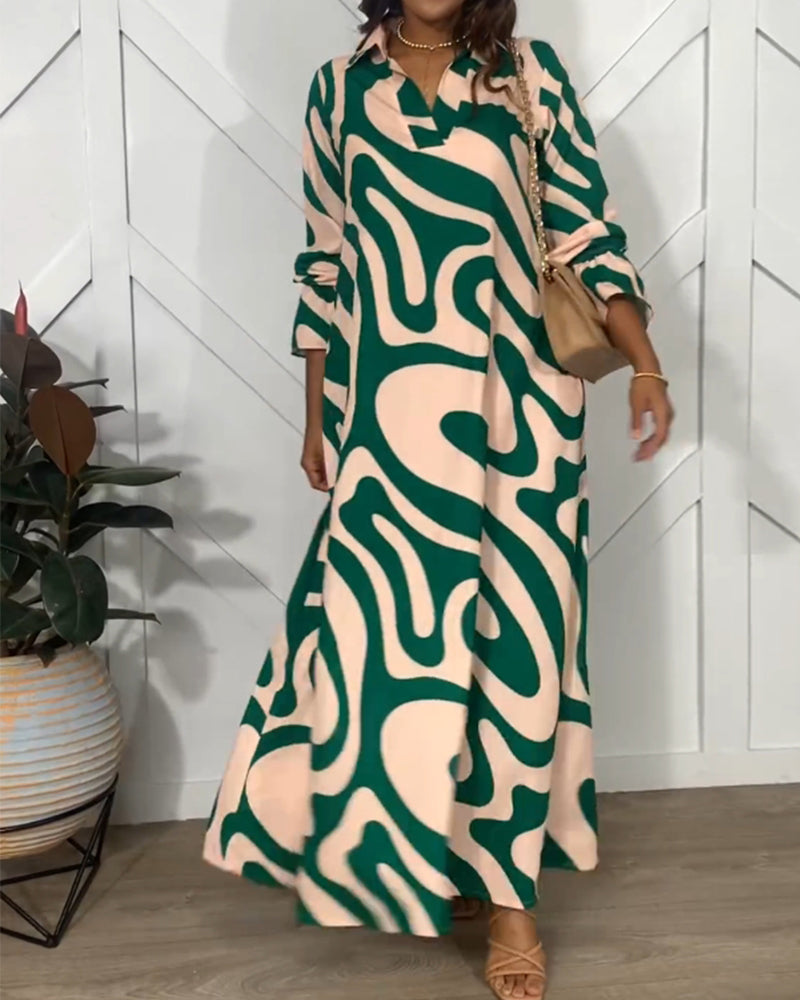 Levoire | Robe Élégante À Manches Longues Pour L'Automne