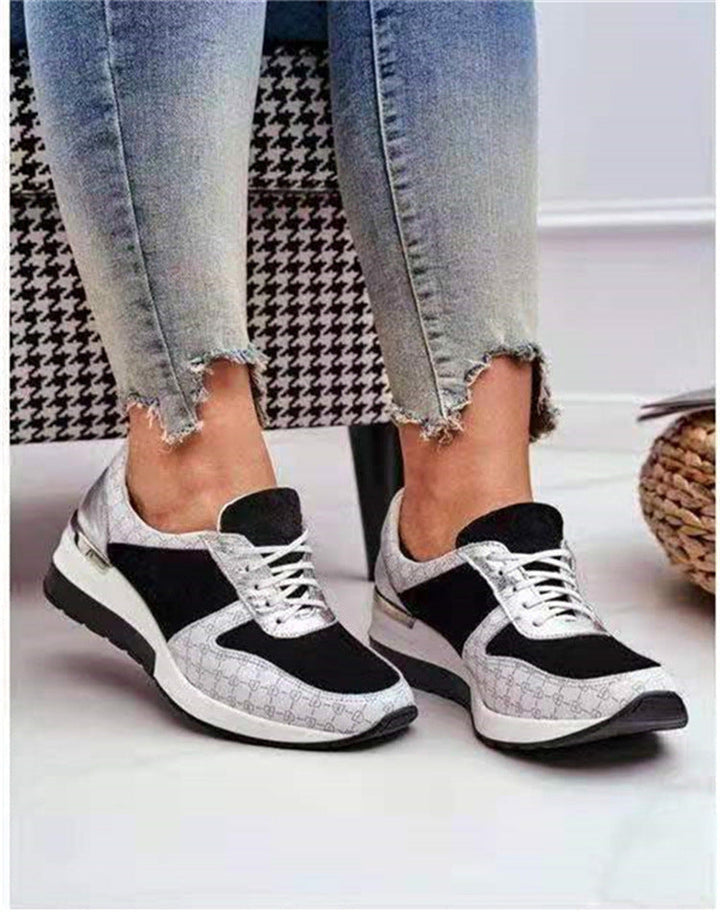Levoire | Confort et style Baskets orthopédiques Argent