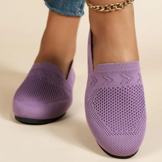 Levoire | Baskets De Tennis Basses À Enfiler En Mesh Pour Femmes