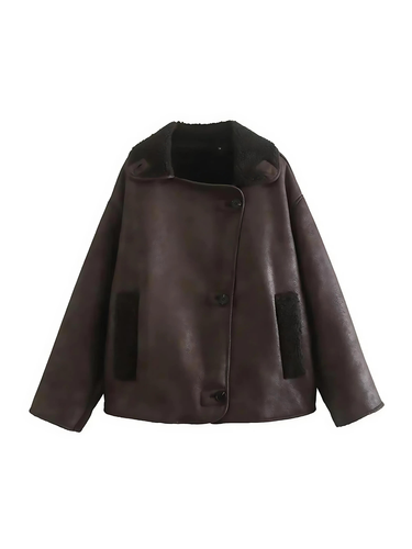 Levoire | Veste En Cuir Synthétique Chaude