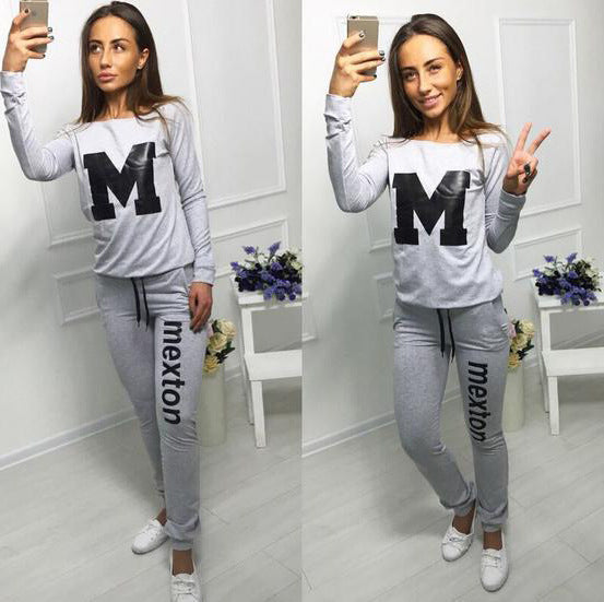 Ensemble de loisirs sportif pour femmes avec impression créative Levoire