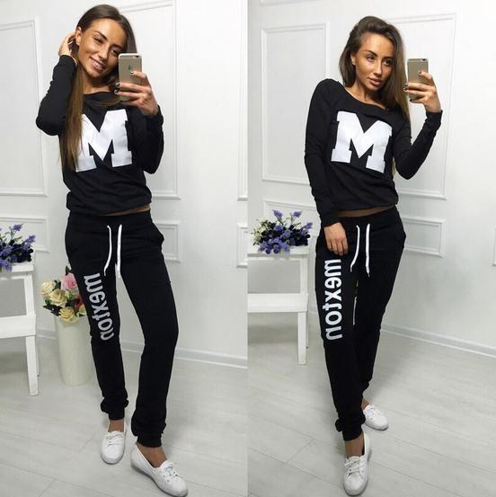 Ensemble de loisirs sportif pour femmes avec impression créative Levoire