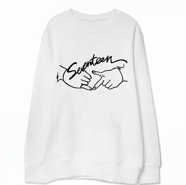 Sweat-shirt pour femmes avec design de manuscrit créatif Levoire