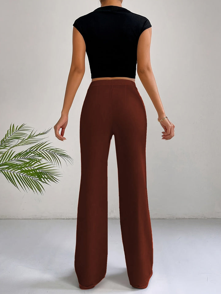 Levoire | Pantalons Slim Taille Haute Élégants