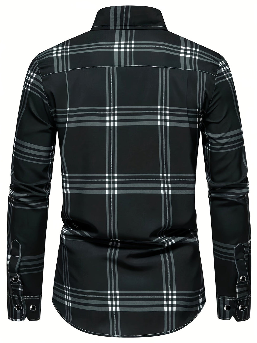 Levoire | Chemise Pour Hommes À Imprimé Sur Le Mollet Avec Col Réversible