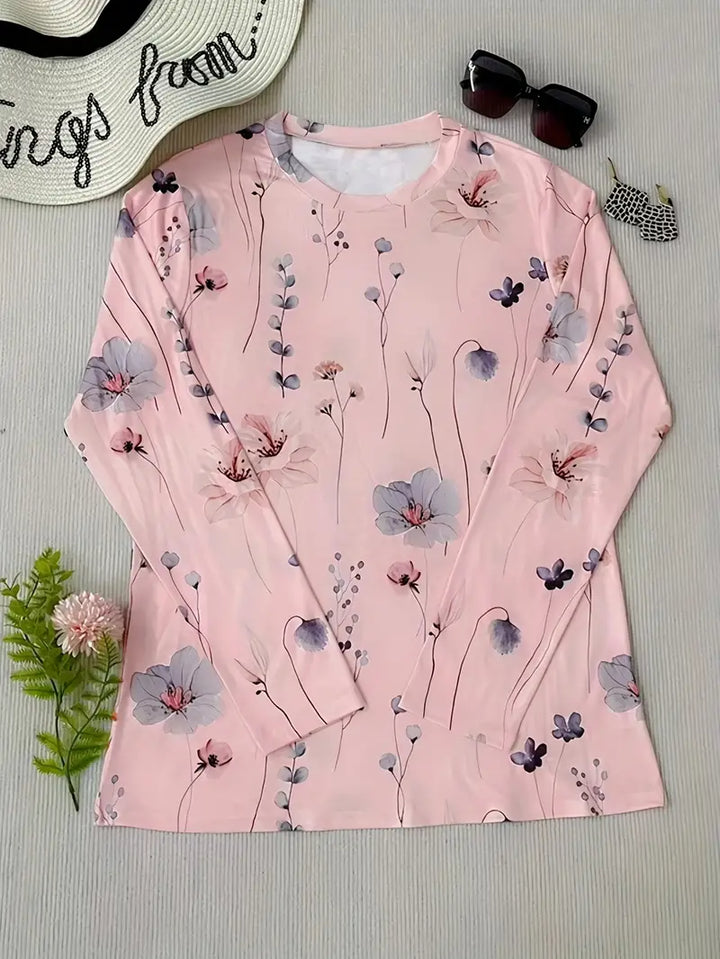 Levoire | T-Shirt À Manches Longues Avec Imprimé Floral