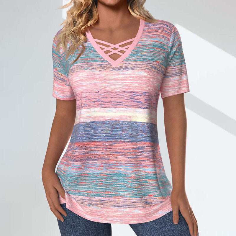 Levoire | Blouse Dégradée Élégante Multicolore