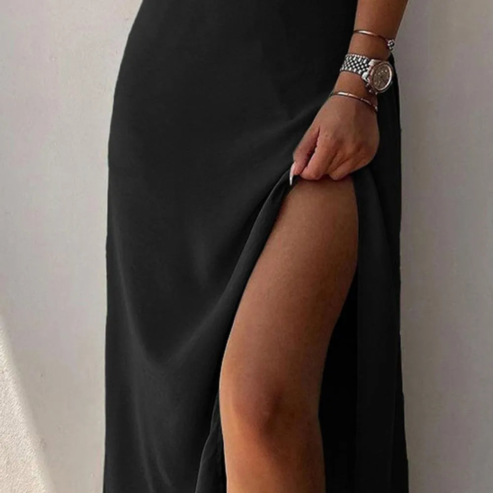Levoire | Robe à encolure plongeante et imprimé